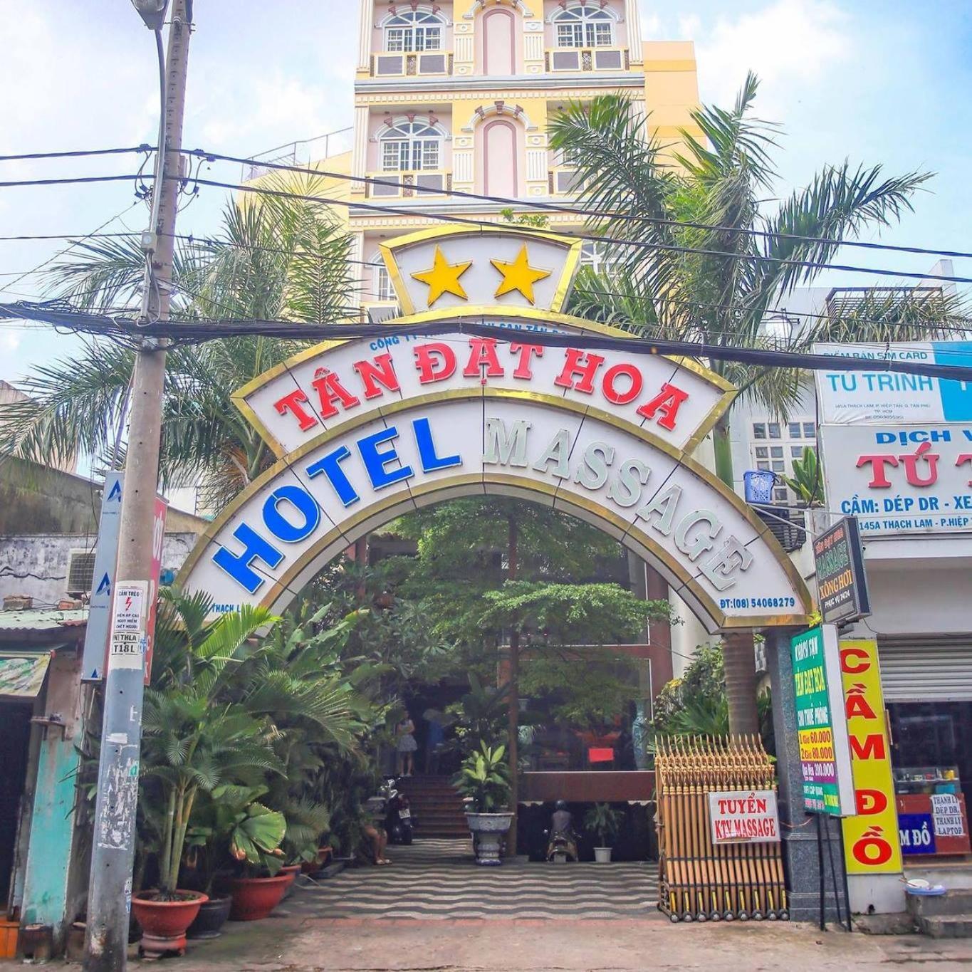 Tan Dat Hoa Hotel Ho Chi Minh-stad Buitenkant foto